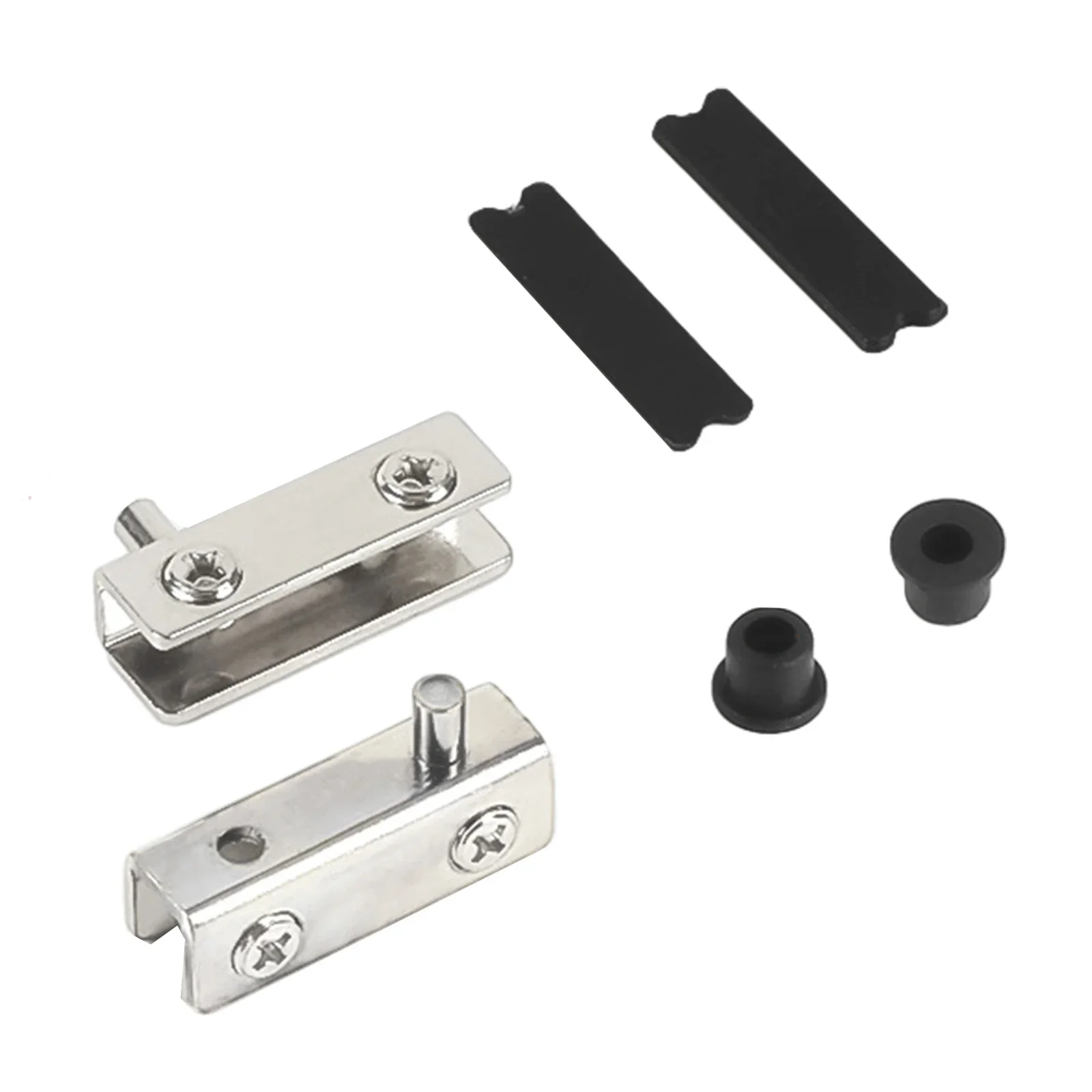 Furniture Rotating Hardware - 2 buah poros engsel kaca sumbu