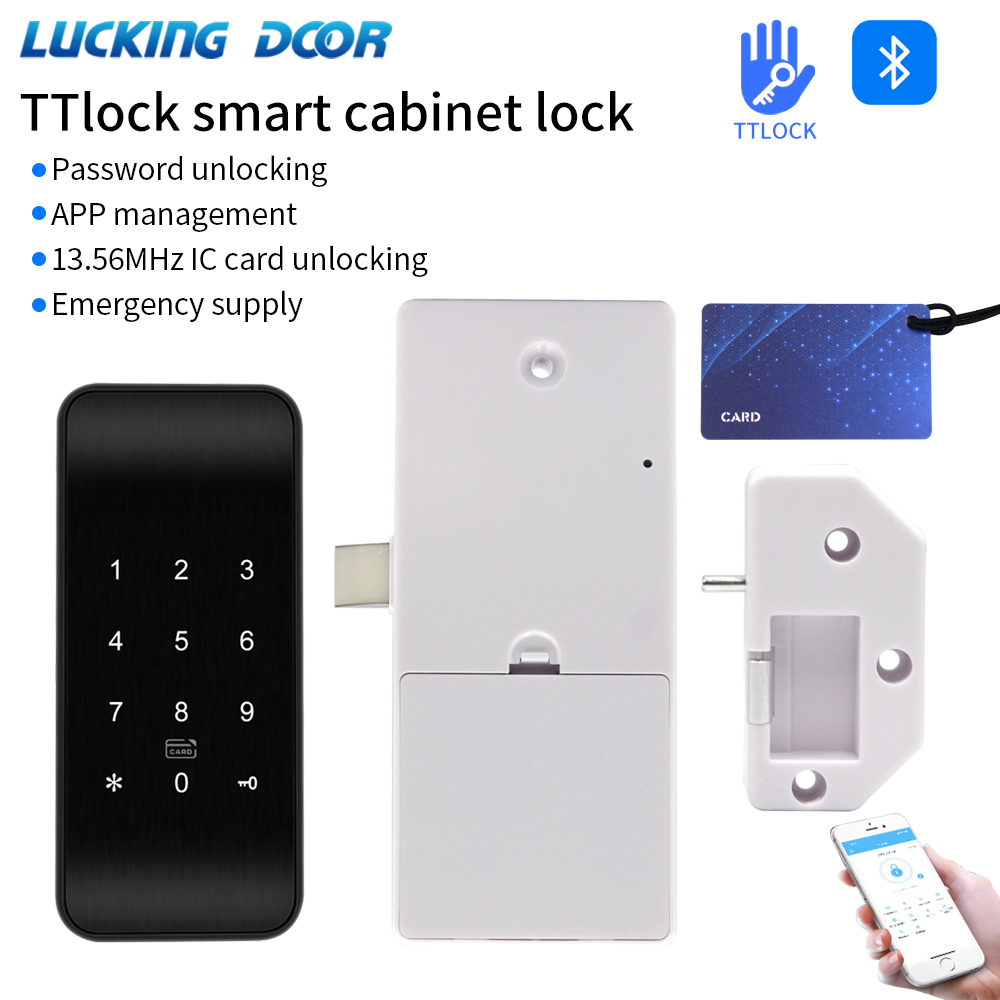 Furniture Hardware Products - TTLOCK kunci laci sidik jari 13.56Mhz