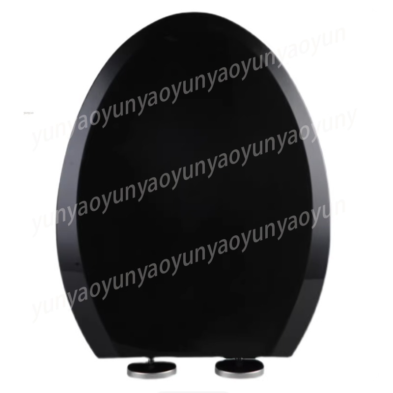 Soft Close Hinge - Dudukan Kloset Universal Hitam Soft Close,