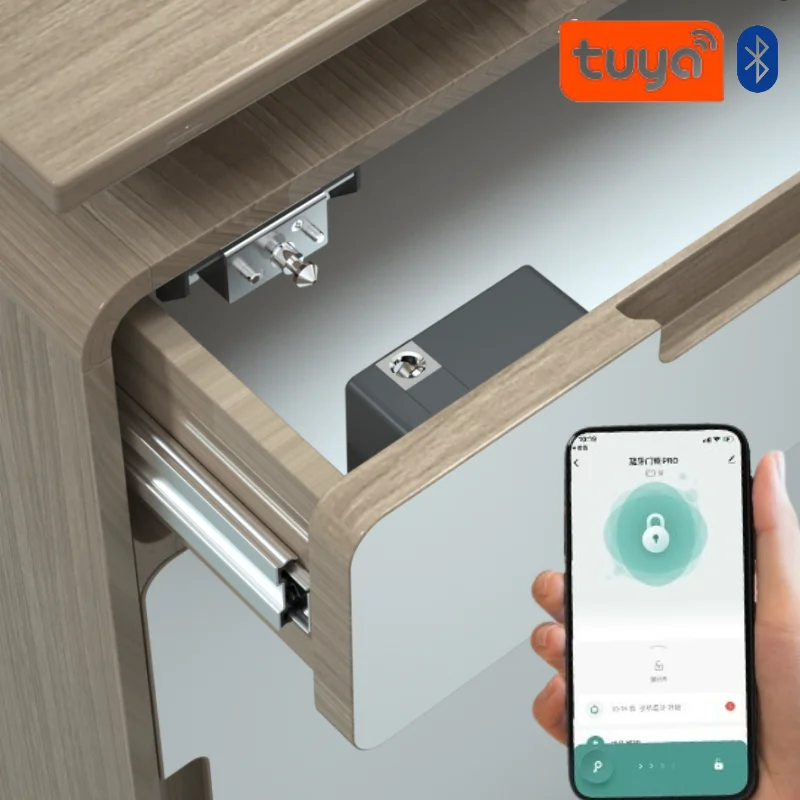 Furniture Hardware Products - Tuya Kunci Pintu Kabinet Pintar Tanpa