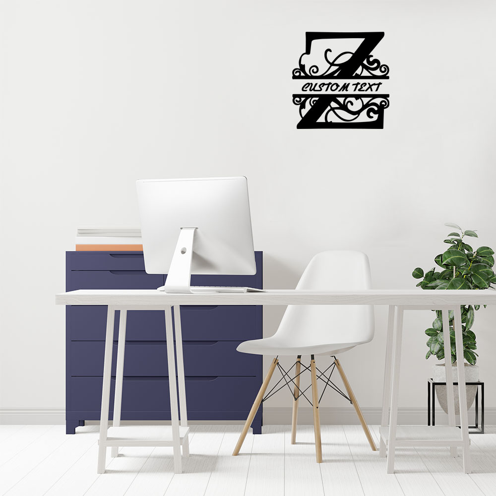 Z. A. Furniture - 1PC Stiker Dinding Huruf Z Terlaris,