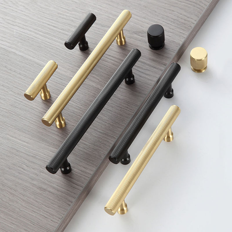 Gagang Kabinet Emas Hitam Kuni - Furniture Rotating Hardware ulasan dan harga