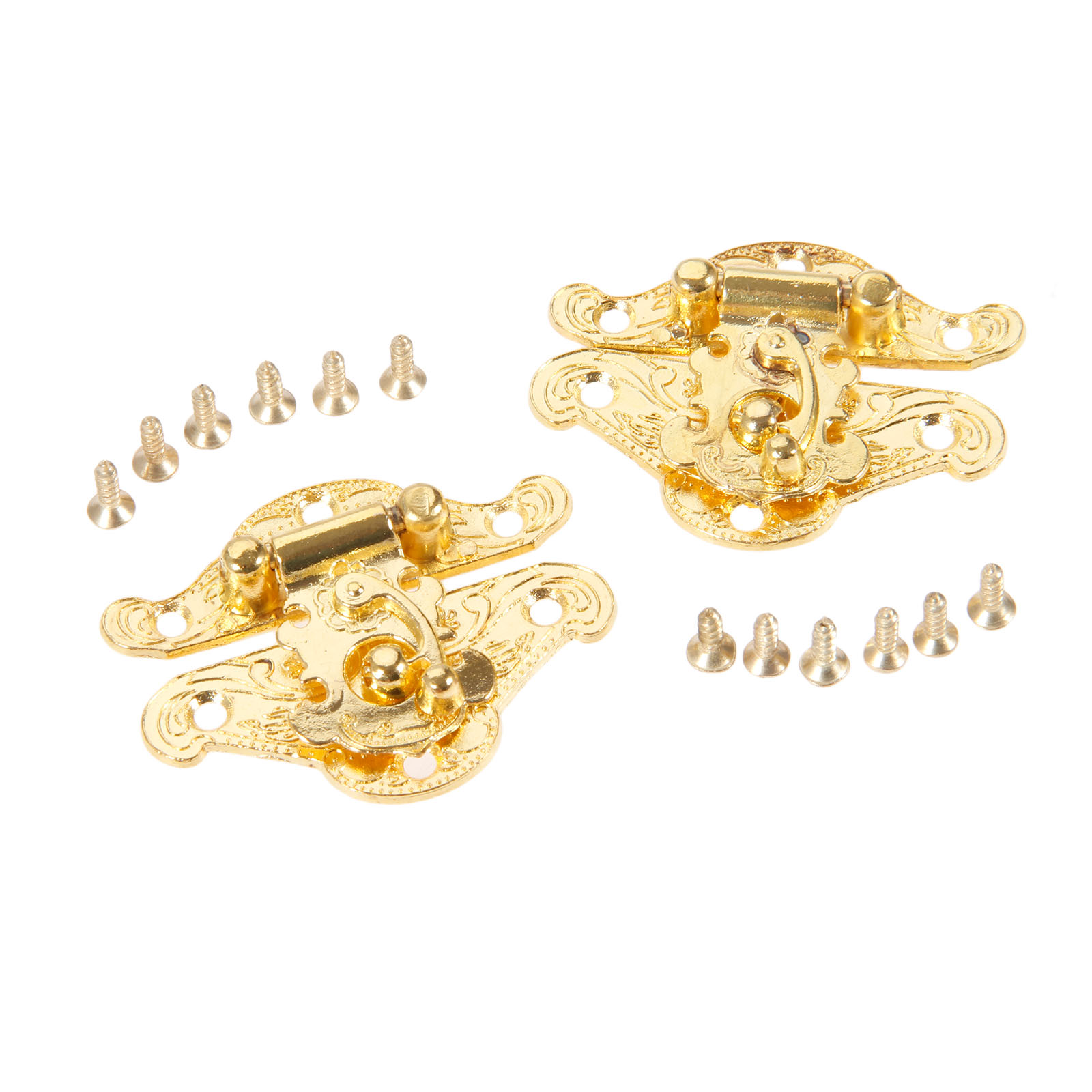 Drold 2 Buah Grendel Box Emas  - Furniture Hardware Products ulasan dan harga