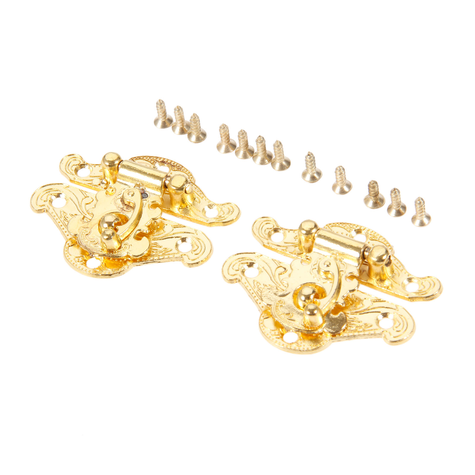 Drold 2 Buah Grendel Box Emas  - Furniture Hardware Products ulasan dan harga