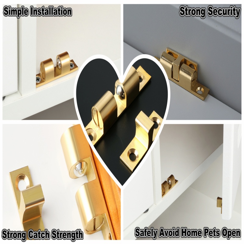 3/6 Buah Penangkap Bola Pintu  - Furniture Hardware Products ulasan dan harga