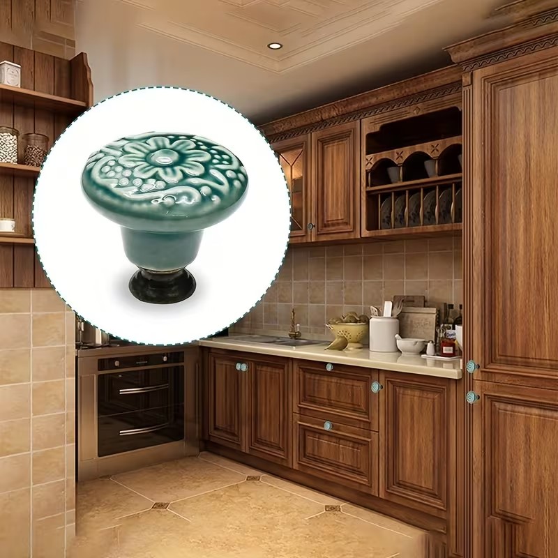 12 buah kenop kabinet keramik, - Furniture Hardware Products ulasan dan harga