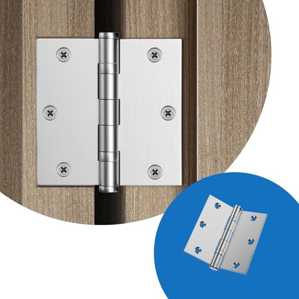 2 Buah Engsel Lipat Stainless  - Cabinet Hinge Overlay ulasan dan harga