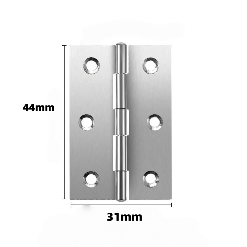 2 Buah Engsel Lipat Stainless  - Cabinet Hinge Overlay ulasan dan harga
