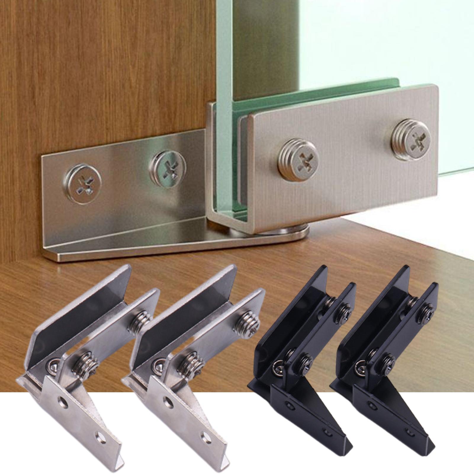 2 Buah Engsel Pintu Kaca Tanpa - Furniture Rotating Hardware ulasan dan harga