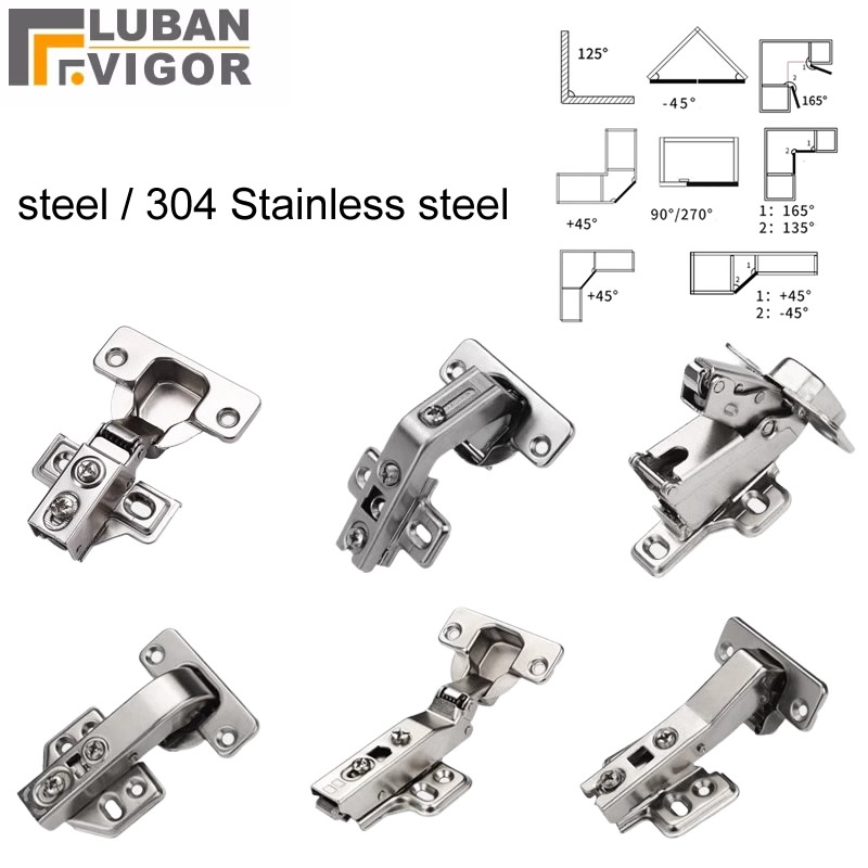 Engsel Peredam Sudut Besar Lem - Soft Close Hinge ulasan dan harga