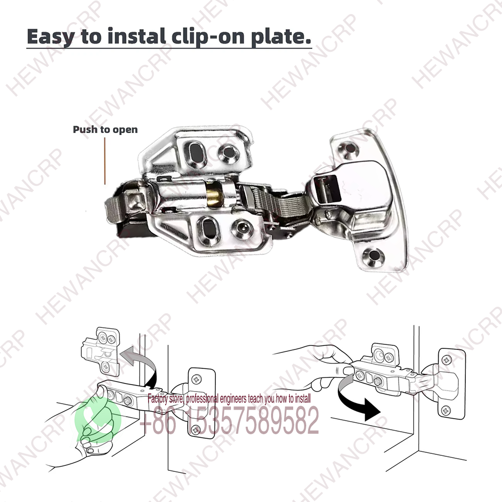 2 Pak Engsel Kabinet Hidrolik  - Soft Close Hinge ulasan dan harga