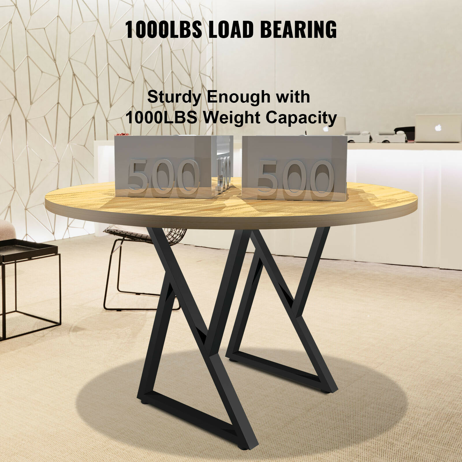 Kaki Meja Logam Berbentuk Z 28 - Z. A. Furniture ulasan dan harga