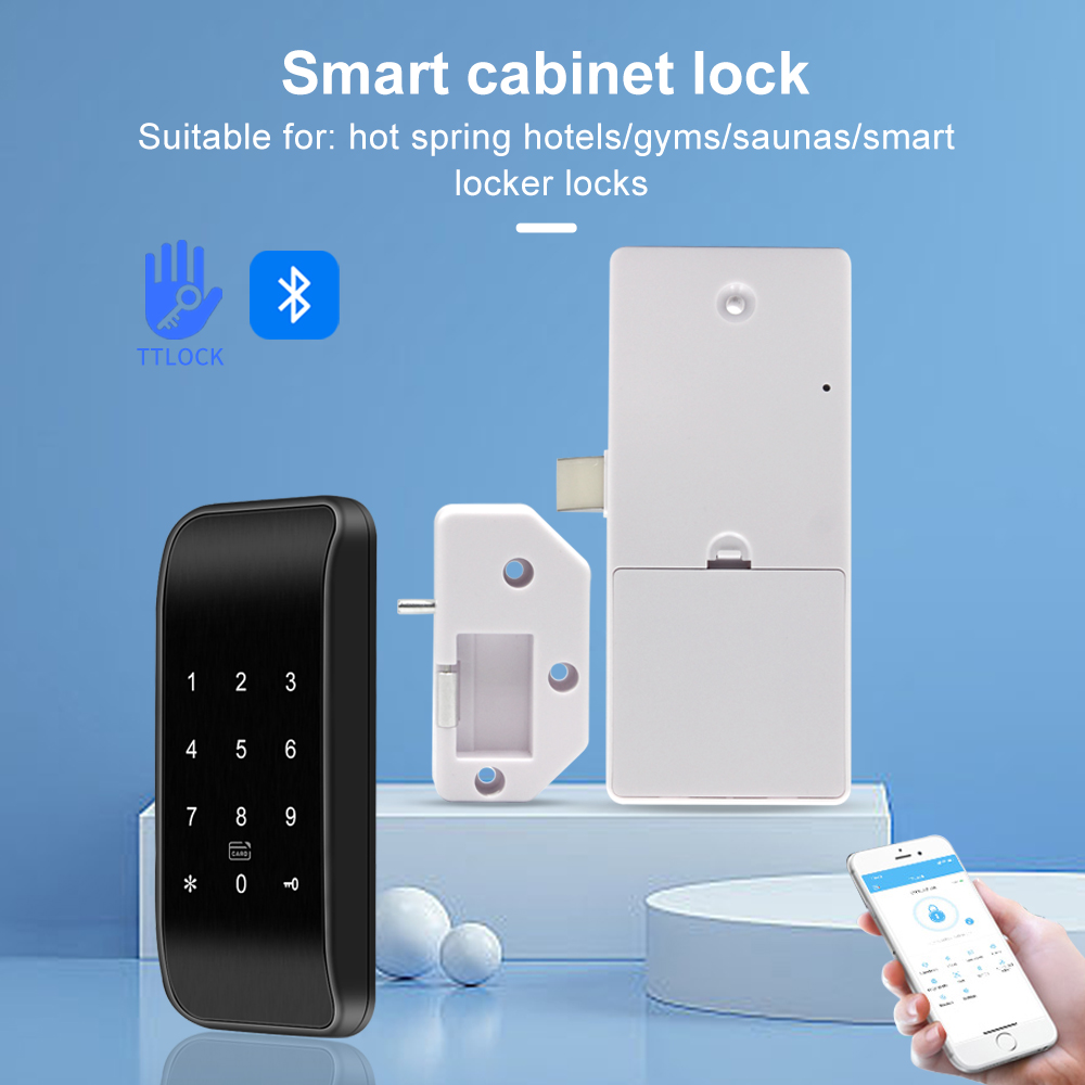 TTLOCK kunci laci sidik jari 1 - Furniture Hardware Products ulasan dan harga