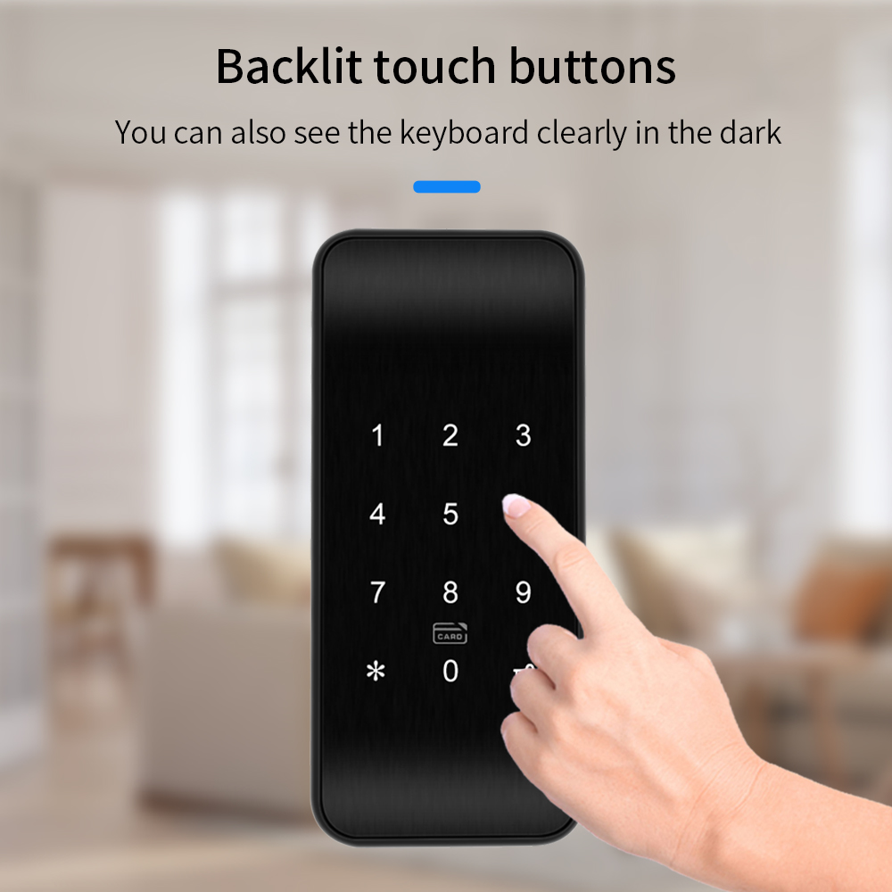 TTLOCK kunci laci sidik jari 1 - Furniture Hardware Products ulasan dan harga