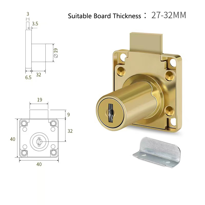 Yutoko kunci laci meja, kunci  - Furniture Hardware Products ulasan dan harga