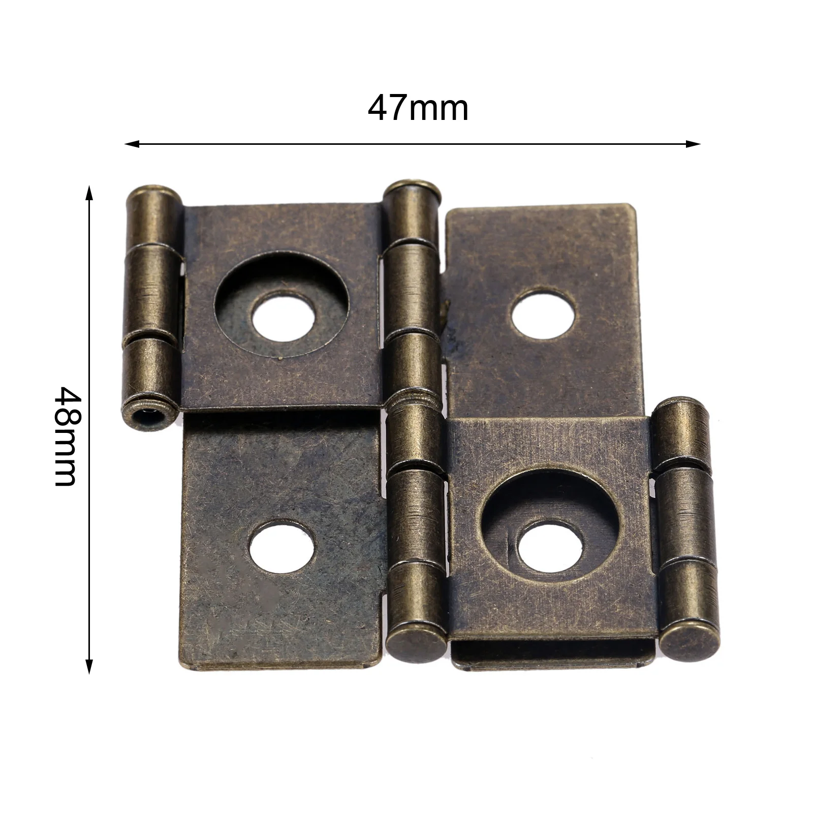 2 Buah Perunggu Antik Double B - Soft Close Hinge ulasan dan harga