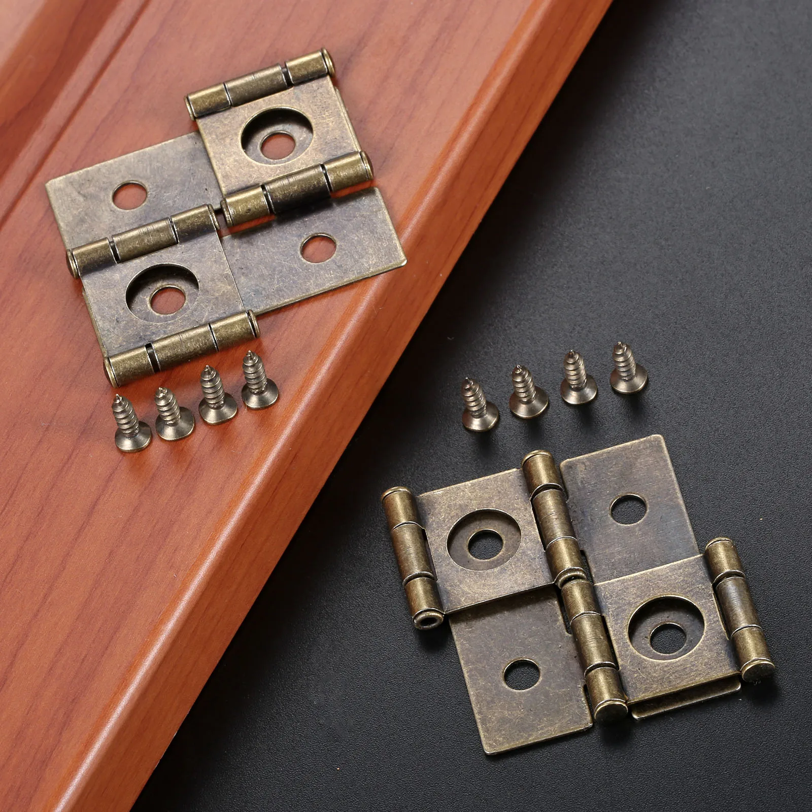 2 Buah Perunggu Antik Double B - Soft Close Hinge ulasan dan harga