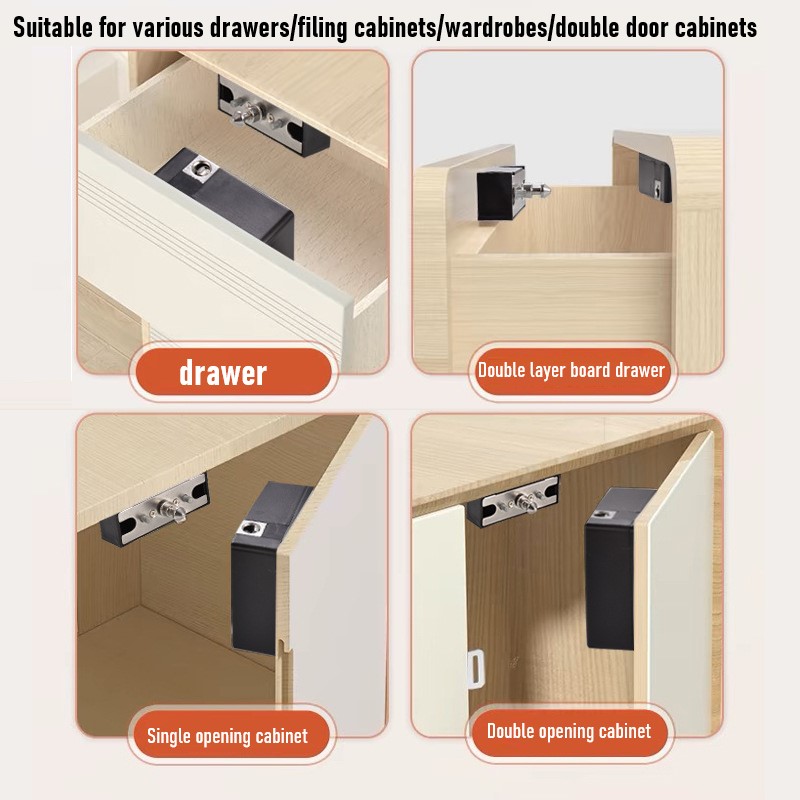 Tuya Kunci Pintu Kabinet Pinta - Furniture Hardware Products ulasan dan harga