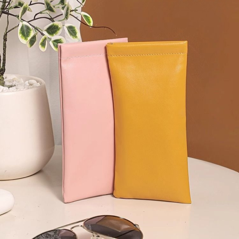 Kotak Kacamata Kulit Unisex Po - Soft Close Hinge ulasan dan harga