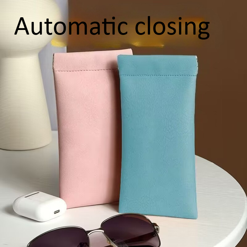 Kotak Kacamata Kulit Unisex Po - Soft Close Hinge ulasan dan harga