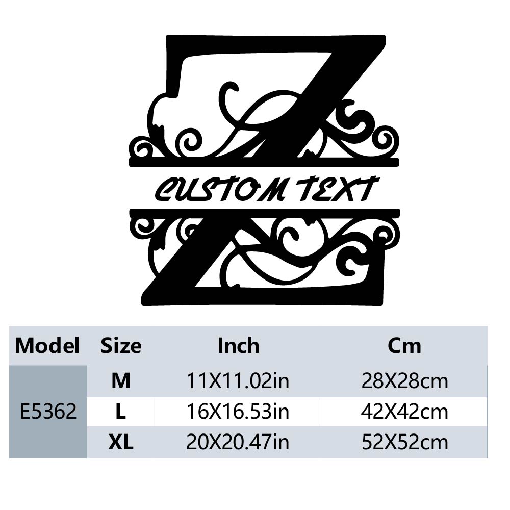 1PC Stiker Dinding Huruf Z Ter - Z. A. Furniture ulasan dan harga